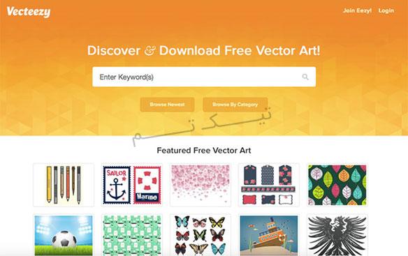 معرفی 20 سایت برای دانلود رایگان وکتور